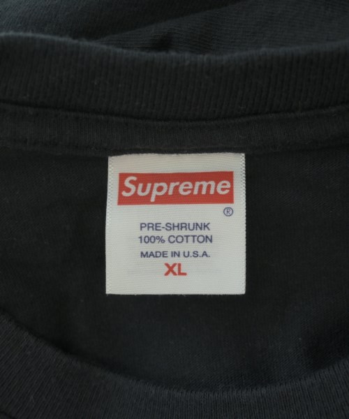 Supreme（シュプリーム）Tシャツ・カットソー 黒 サイズ:XL メンズ/2200715550687