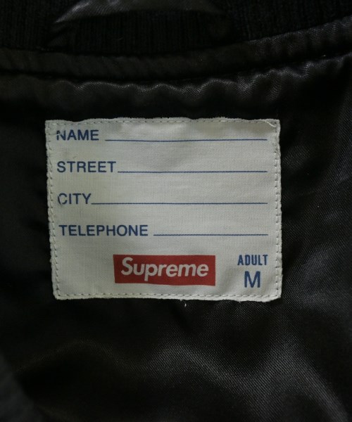 Supreme（シュプリーム）スタジャン 黒 サイズ:M メンズ/2200715777015