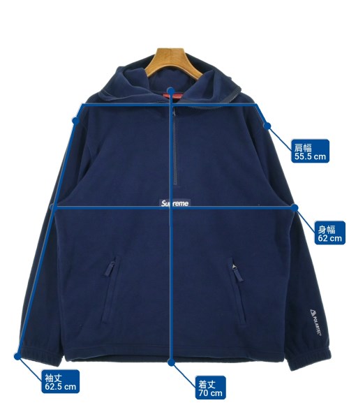 Supreme（シュプリーム）パーカー 紺 サイズ:L メンズ/2200716153016