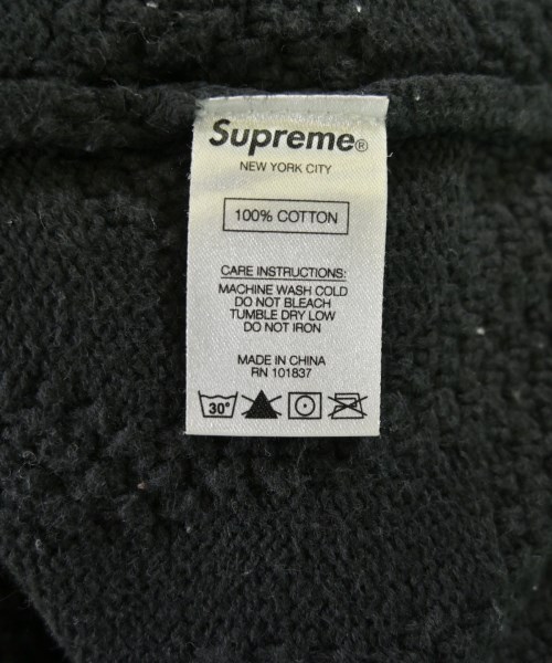 Supreme（シュプリーム）ニット・セーター 黒 サイズ:M メンズ/2200716495055