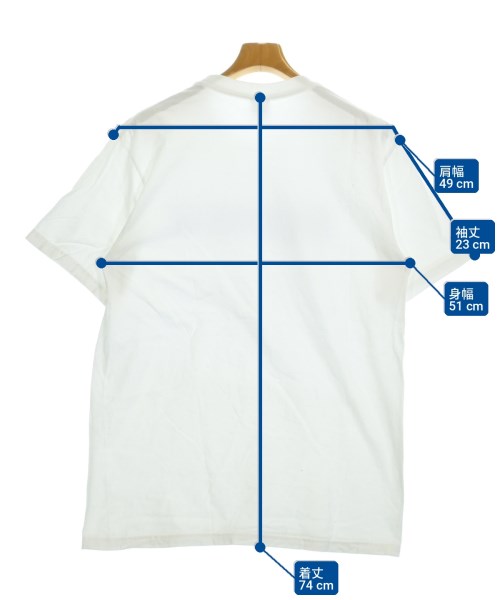 Supreme（シュプリーム）Tシャツ・カットソー 白 サイズ:M メンズ/2200710470065