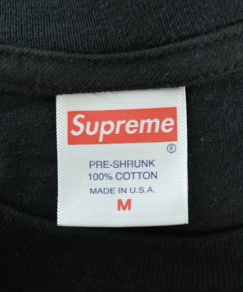 Supreme（シュプリーム）Tシャツ・カットソー 黒 サイズ:M メンズ/2200710470072