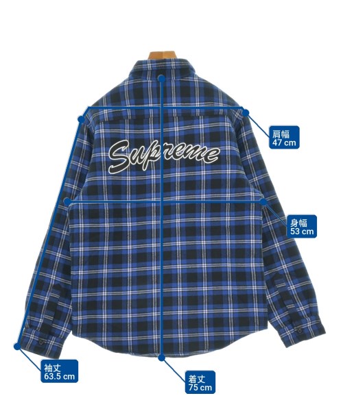 Supreme（シュプリーム）カジュアルシャツ 青 サイズ:M メンズ/2200710470126
