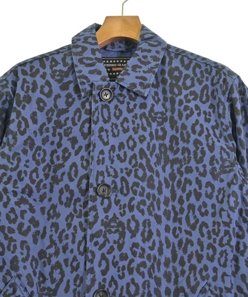 Supreme（シュプリーム）ステンカラーコート 紺 サイズ:S メンズ/2200710470140