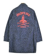 Supreme（シュプリーム）ステンカラーコート 紺 サイズ:S メンズ/2200710470140