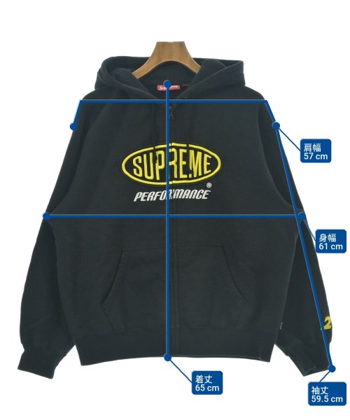 Supreme（シュプリーム）パーカー 黒 サイズ:M メンズ/2200716831013