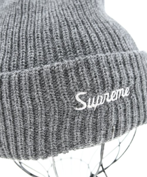 Supreme（シュプリーム）ニットキャップ・ビーニー グレー サイズ:- メンズ/2200715878170