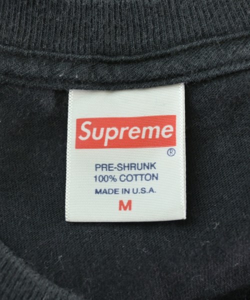 Supreme（シュプリーム）Tシャツ・カットソー 黒 サイズ:M メンズ/2200717107025