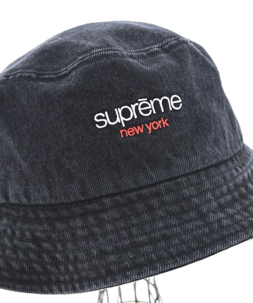 Supreme（シュプリーム）ハット 黒 サイズ:F メンズ/2200716712022