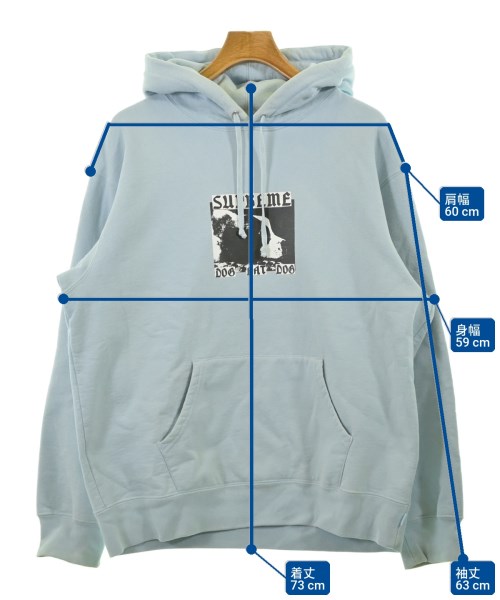 Supreme（シュプリーム）パーカー 青 サイズ:M メンズ/2200717315017