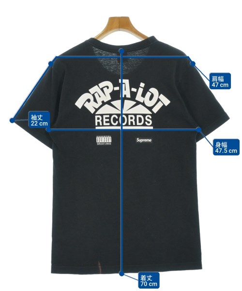 Supreme（シュプリーム）Tシャツ・カットソー 黒 サイズ:M メンズ/2200717452026