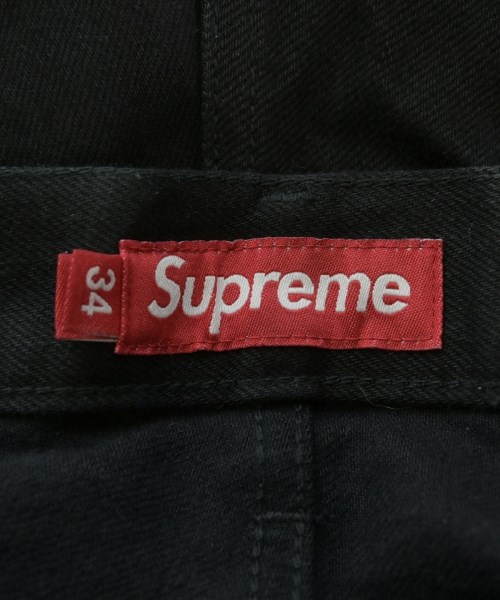 Supreme（シュプリーム）デニムパンツ 黒 サイズ:34(XL位) メンズ/2200717547098