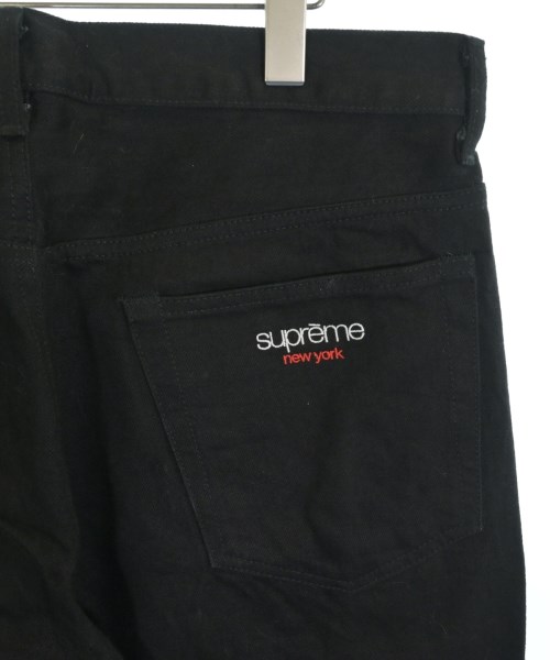 Supreme（シュプリーム）デニムパンツ 黒 サイズ:34(XL位) メンズ/2200717547098