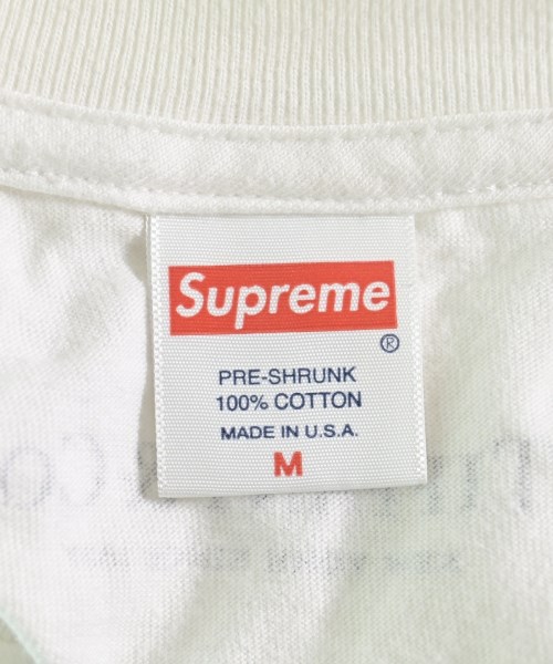 Supreme（シュプリーム）Tシャツ・カットソー 白 サイズ:M メンズ/2200717547227