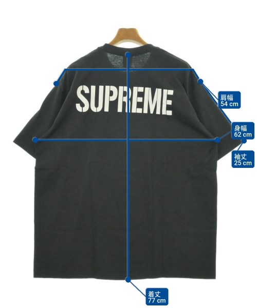Supreme（シュプリーム）Tシャツ・カットソー 黒 サイズ:XL メンズ/2200718170462