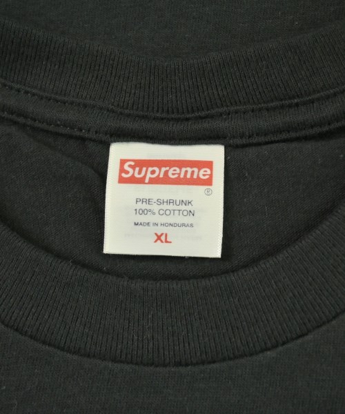 Supreme（シュプリーム）Tシャツ・カットソー 黒 サイズ:XL メンズ/2200718170479