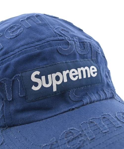 Supreme（シュプリーム）キャップ 紺 サイズ:- メンズ/2200718319182