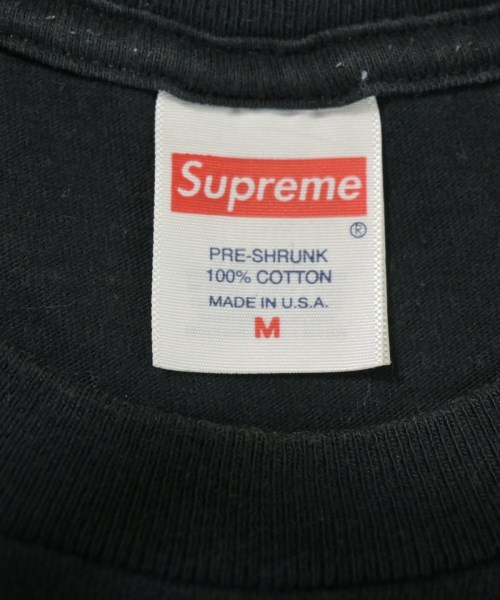 Supreme（シュプリーム）Tシャツ・カットソー 黒 サイズ:M メンズ/2200718440107
