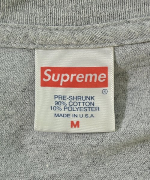 Supreme（シュプリーム）Tシャツ・カットソー グレー サイズ:M メンズ/2200718489038