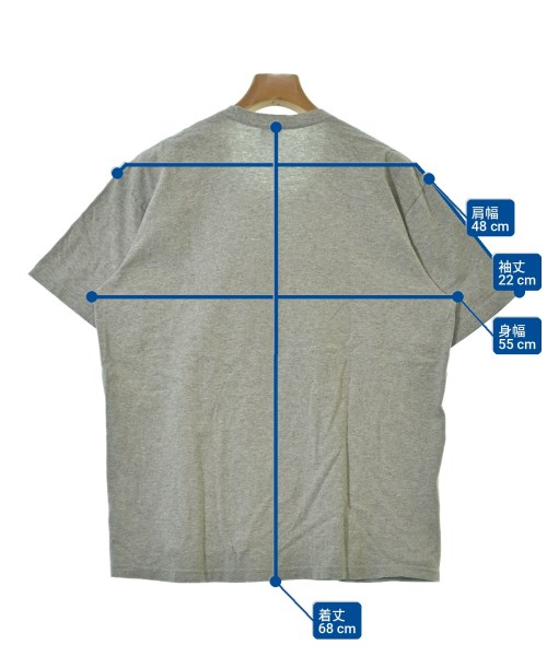 Supreme（シュプリーム）Tシャツ・カットソー グレー サイズ:M メンズ/2200718489038