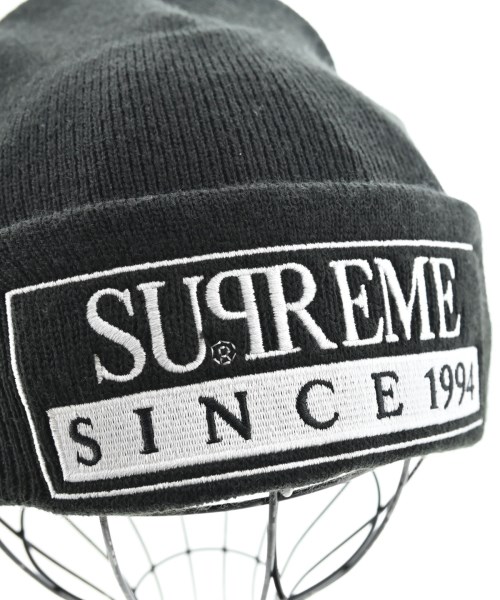 Supreme（シュプリーム）ニットキャップ・ビーニー 黒 サイズ:- メンズ/2200718607173
