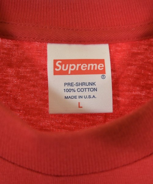 Supreme（シュプリーム）Tシャツ・カットソー 赤 サイズ:L メンズ/2200718372279