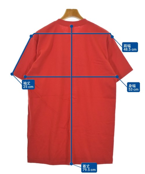 Supreme（シュプリーム）Tシャツ・カットソー 赤 サイズ:L メンズ/2200718372279
