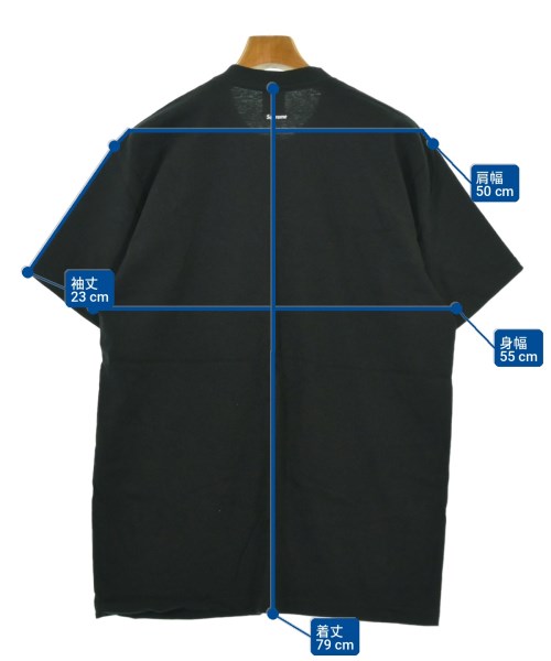 Supreme（シュプリーム）Tシャツ・カットソー 黒 サイズ:L メンズ/2200718372286