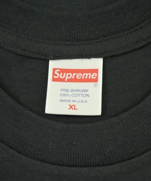 Supreme（シュプリーム）Tシャツ・カットソー 黒 サイズ:XL メンズ/2200718372293