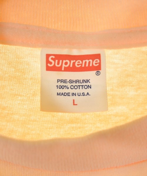 Supreme（シュプリーム）Tシャツ・カットソー オレンジ サイズ:L メンズ/2200719081026