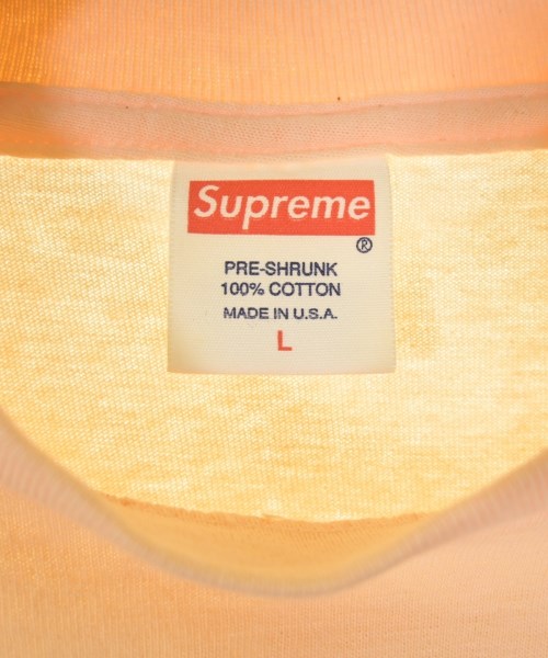 Supreme（シュプリーム）Tシャツ・カットソー ピンク サイズ:L メンズ/2200719081033