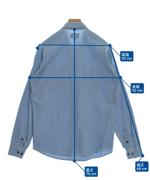 Supreme（シュプリーム）カジュアルシャツ 青 サイズ:M メンズ/2200644189187