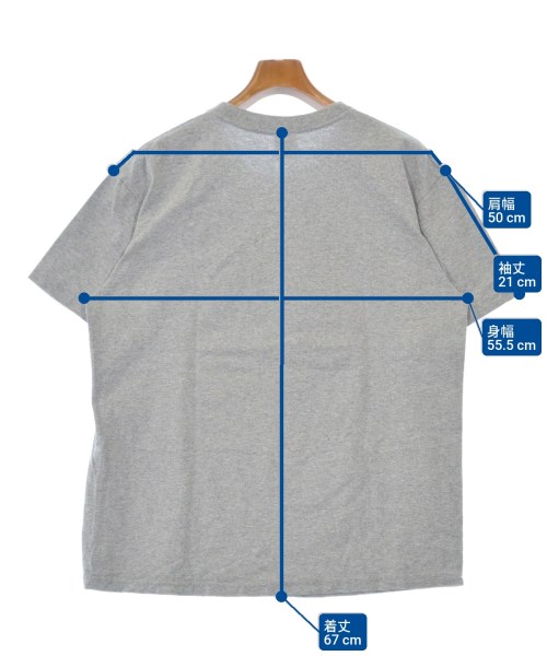 Supreme（シュプリーム）Tシャツ・カットソー グレー サイズ:M メンズ/2200644189255