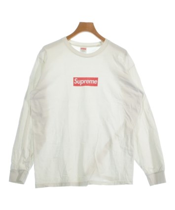 Supreme（シュプリーム）Tシャツ・カットソー 白 サイズ:L メンズ