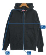 Supreme（シュプリーム）パーカー 黒 サイズ:M メンズ/2200644189354