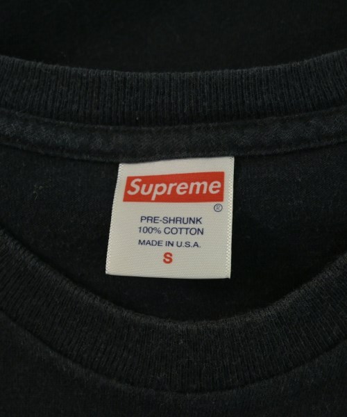 Supreme（シュプリーム）Tシャツ・カットソー 黒 サイズ:S メンズ/2200645064063