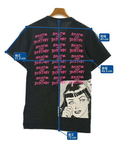 Supreme（シュプリーム）Tシャツ・カットソー 黒 サイズ:S メンズ/2200645064070