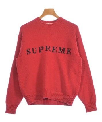 Supreme（シュプリーム）ニット・セーター 赤 サイズ:S メンズ