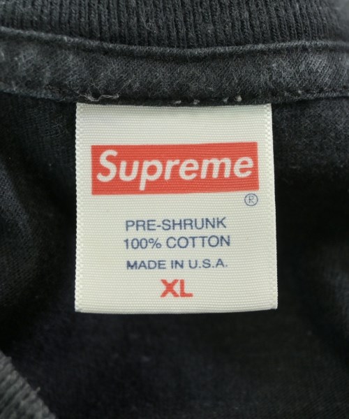 Supreme（シュプリーム）Tシャツ・カットソー 黒 サイズ:XL メンズ/2200632649013