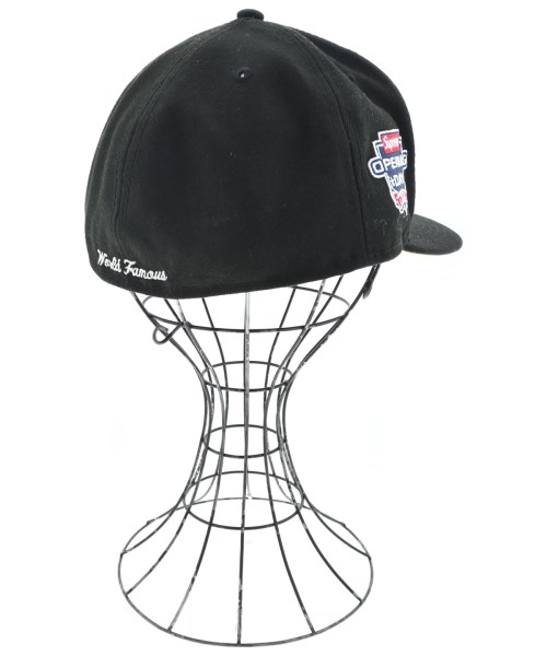 Supreme（シュプリーム）キャップ 黒 サイズ:60.6cm メンズ/2200634307140