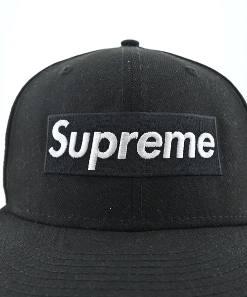 Supreme（シュプリーム）キャップ 黒 サイズ:60.6cm メンズ/2200634307140