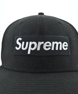 Supreme（シュプリーム）キャップ 黒 サイズ:60.6cm メンズ/2200634307140