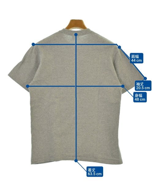 Supreme（シュプリーム）Tシャツ・カットソー グレー サイズ:S メンズ/2200645083101