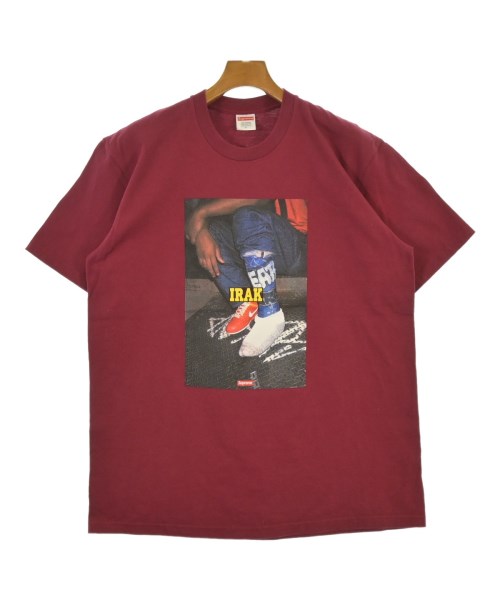 Supreme(シュプリーム)Tシャツ・カットソー 赤 サイズ:L/2200645273045