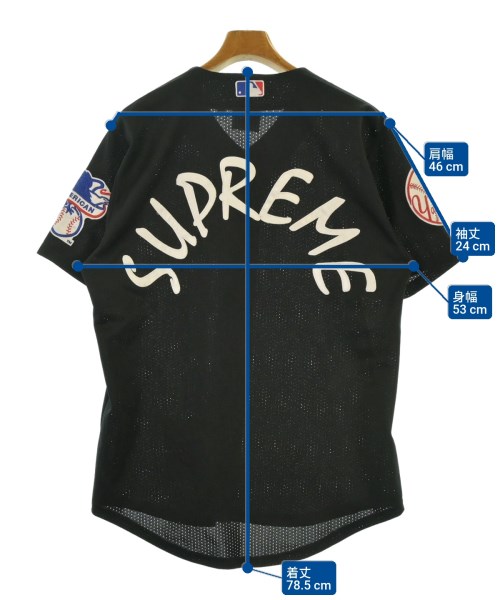 Supreme（シュプリーム）カジュアルシャツ 黒 サイズ:M メンズ/2200644650236