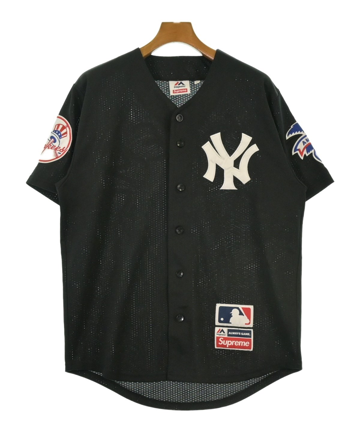 Supreme（シュプリーム）カジュアルシャツ 黒 サイズ:M メンズ