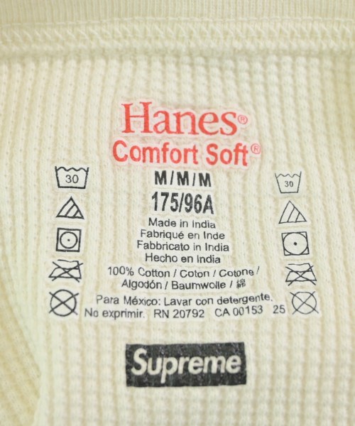 Supreme（シュプリーム）Tシャツ・カットソー 白 サイズ:M メンズ/2200645614060