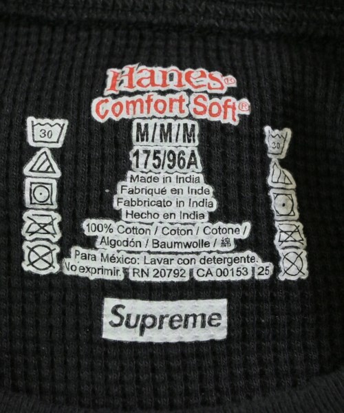 Supreme（シュプリーム）Tシャツ・カットソー 黒 サイズ:M メンズ/2200645614077