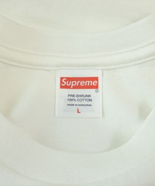 Supreme（シュプリーム）Tシャツ・カットソー 白 サイズ:L メンズ/2200645736045
