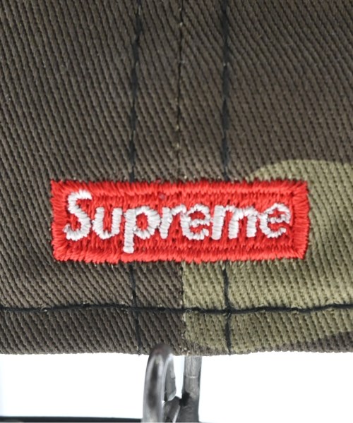 Supreme（シュプリーム）キャップ カーキ サイズ:58.7cm メンズ/2200637569064